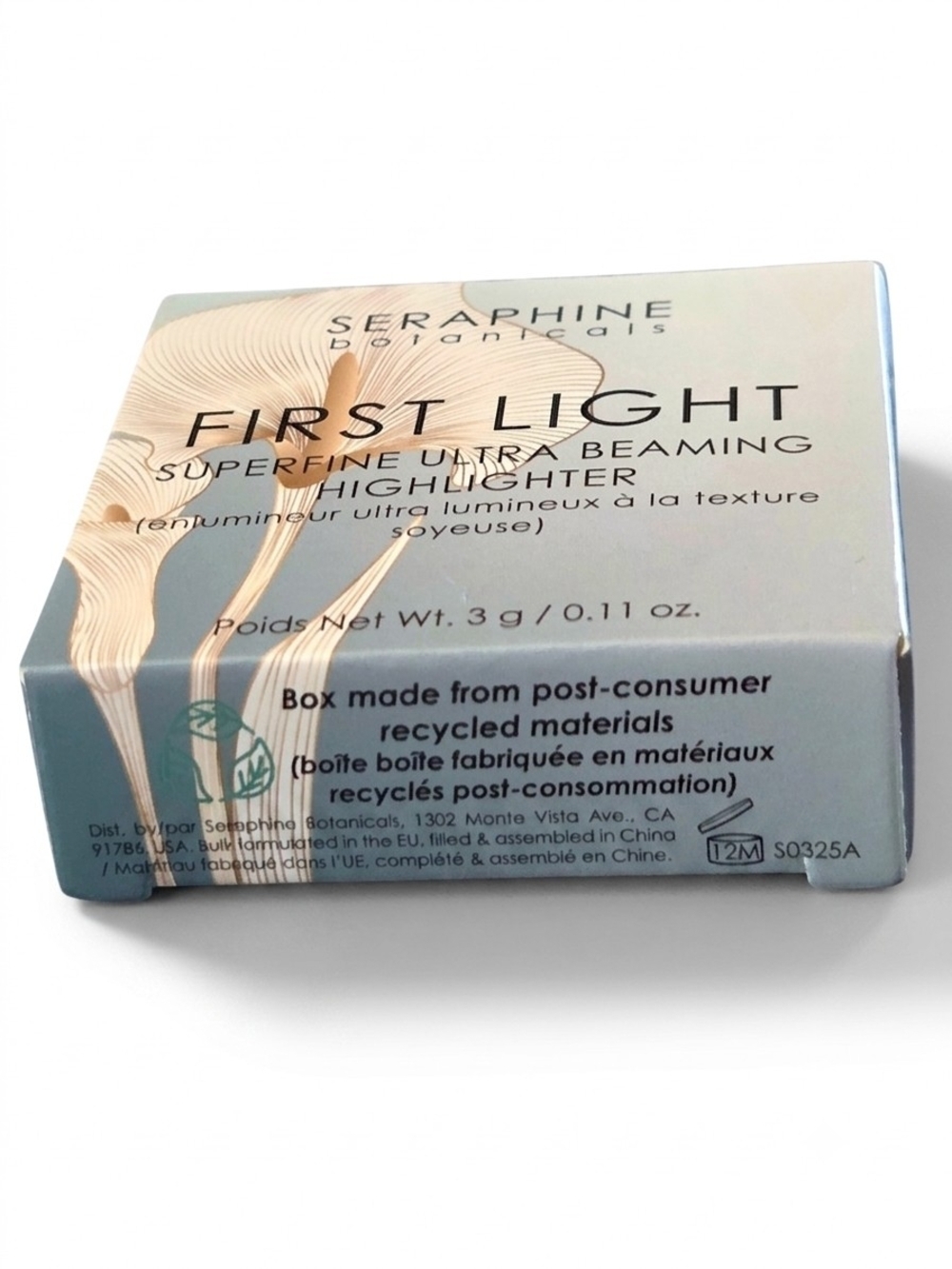 NIB Seraphine Botanicals First Light Superfine Highlighter Melon Sorbet Vegan - Picture 6 of 7